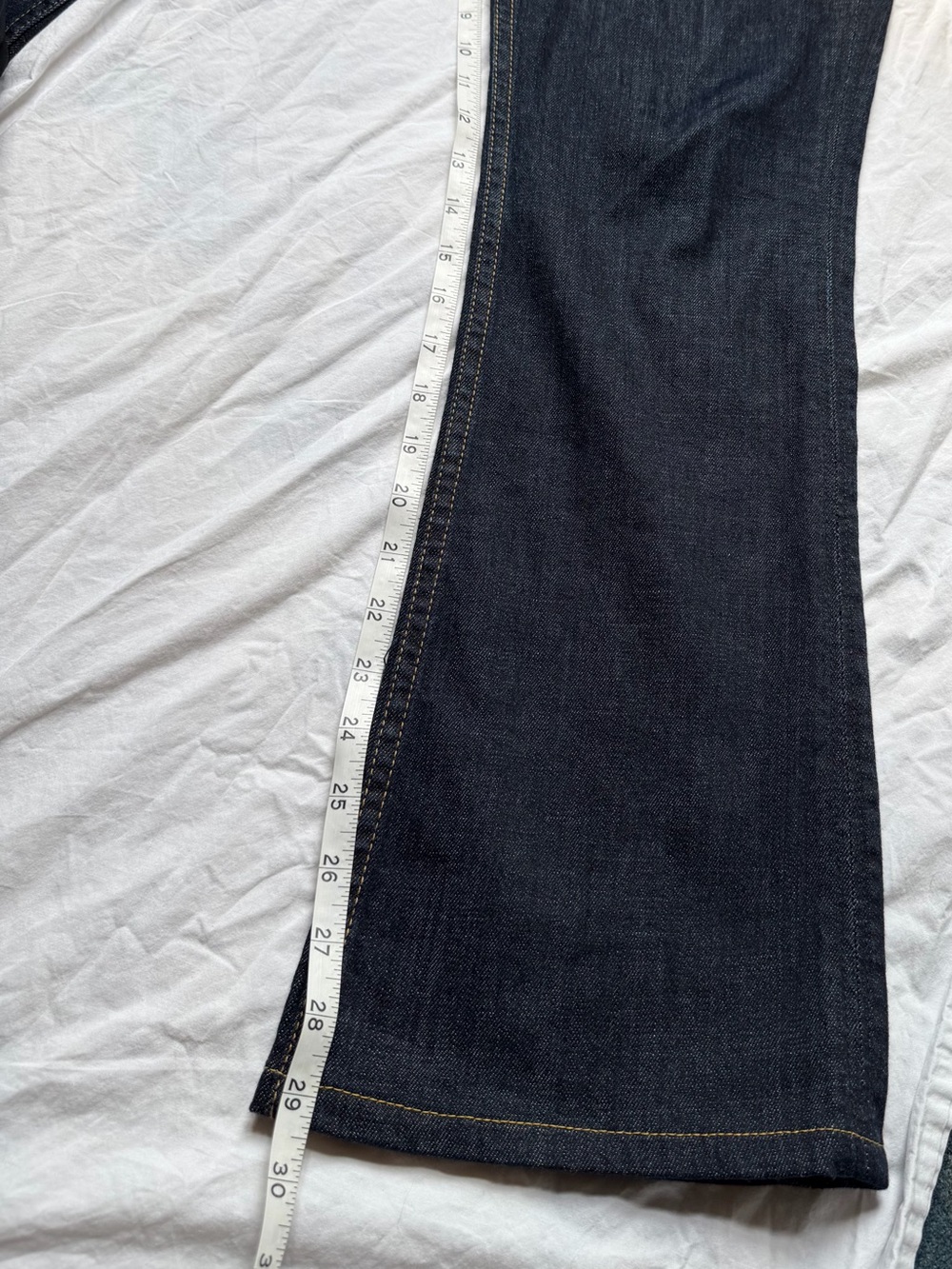 Hudson Jeans Signature Petite Bootcut Dark Indigo Denim Size 29 - Picture 10 of 15